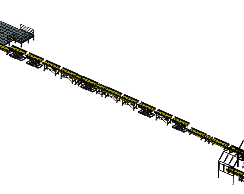 Truck Welding Line Conveyor System