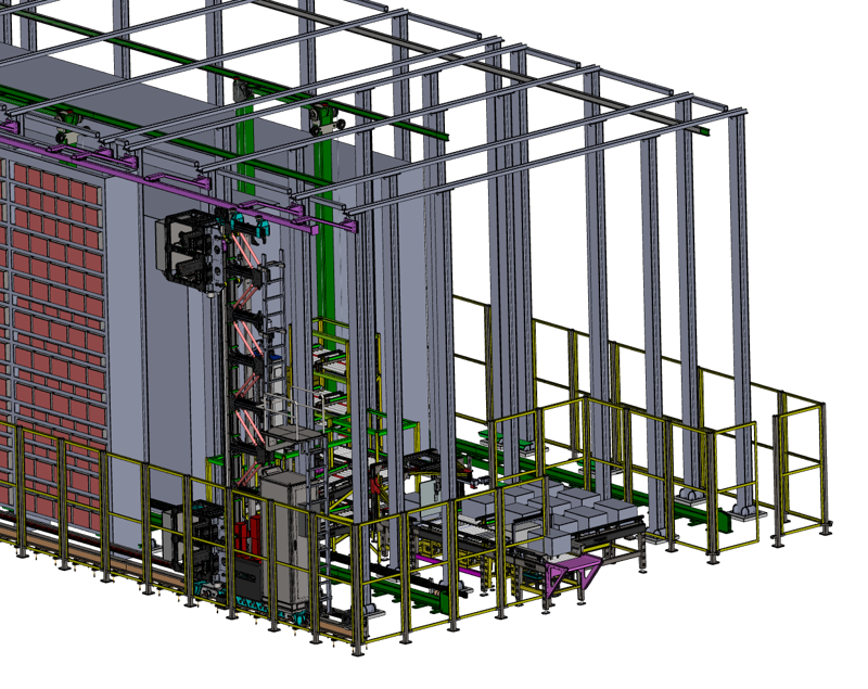 Mini-Load AS/RS Part Storage System
