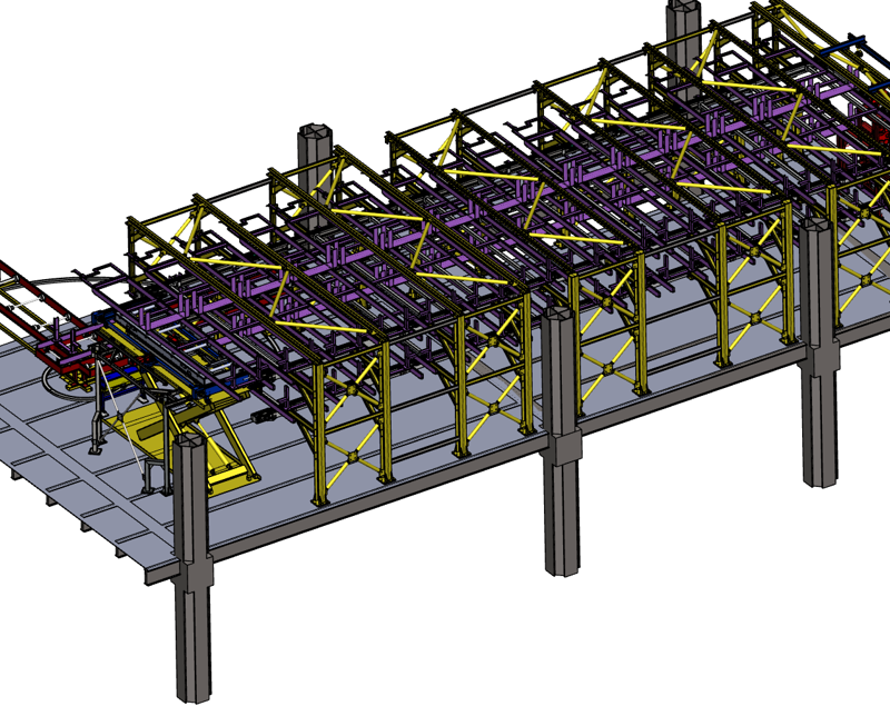 Skid Charger Conveyor Project